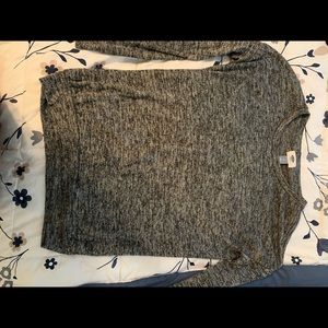Old Navy Gray/Black Sweater